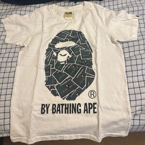 Bathing Ape Big Ape Head Tee White Ladies S Authentic Streetwear